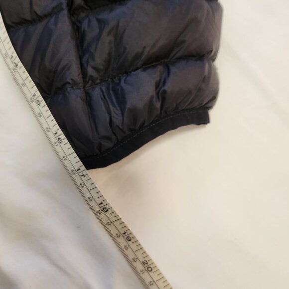 Lands End Plus Petite Ultralight Packable Down Coat With Hood Black 2X Petite - Picture 15 of 16